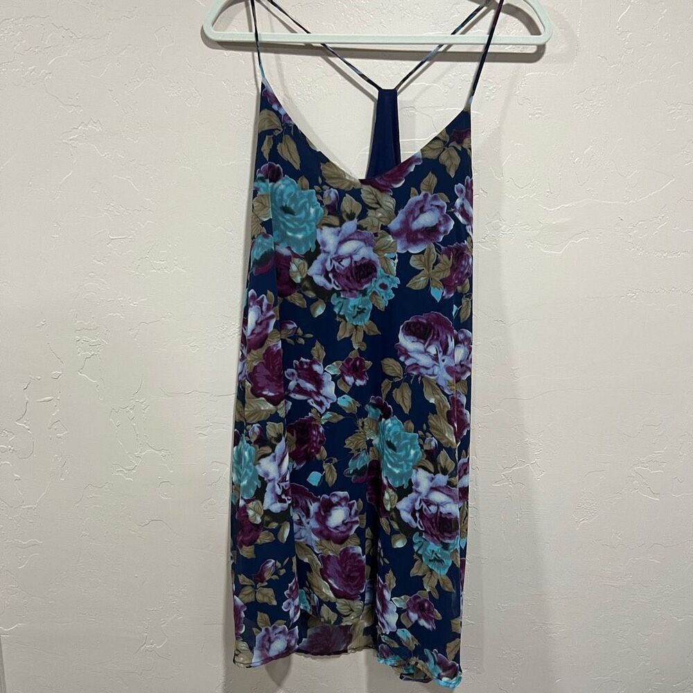 Floral Tank Swing Dress